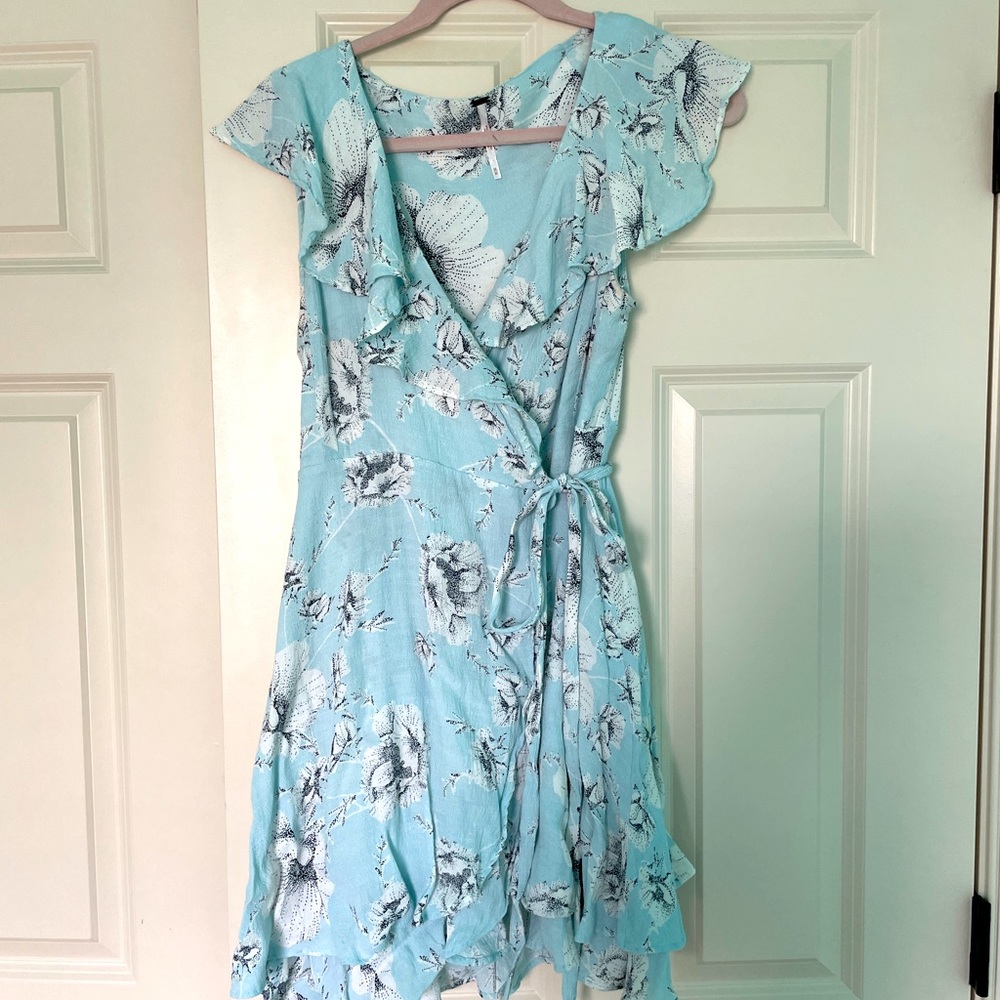 Free People wrap dress